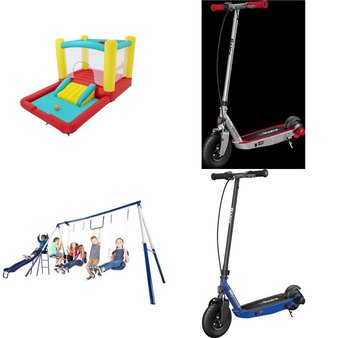 Pallet – 9 Pcs – Outdoor Play, Powered, Vehicles, Trains & RC – Customer Returns – Play Day, Razor, Razor Power Core, New Bright Industrial Co., Ltd.