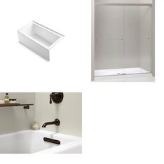 Pallet - 3 Pcs - Kitchen & Bath Fixtures, Hardware - Customer Returns - Kohler