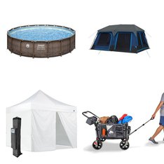 Pallet - 16 Pcs - Camping & Hiking, Patio, Pools & Water Fun - Customer Returns - Ozark Trail, The Coleman Company, Inc., Mm, E-Z UP