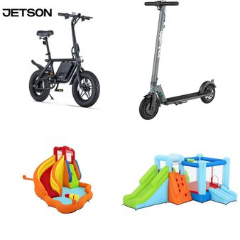 Pallet – 14 Pcs – Powered, Outdoor Play, Cycling & Bicycles, Trampolines – Customer Returns – Razor Power Core, Jetson, H2OGO!, Razor