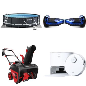 Truckload – 21 Pallets – 1038 Pcs – Unsorted, Kitchen & Dining, Vacuums, Diapers & Wipes – Untested Customer Returns – Walmart
