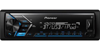 6 Pcs – Pioneer MVH-S301BT Digital Media Receiver with Bluetooth – Refurbished (GRADE C)