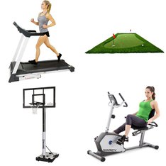 Pallet – 6 Pcs – Exercise & Fitness, Outdoor Sports – Customer Returns – Sunny Health & Fitness, Stamina, JEF WORLD OF GOLF, Impex Fitness