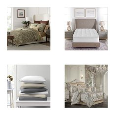 CLEARANCE! 3 Pallets - 289 Pcs - Curtains & Window Coverings, Bedding Sets, Rugs & Mats, Sheets, Pillowcases & Bed Skirts - Mixed Conditions - Unmanifested Home, Window, and Rugs, Madison Park, Max Blackout, Regal Home Collections, Inc.