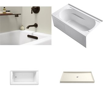 Pallet – 4 Pcs – Kitchen & Bath Fixtures, Hardware – Customer Returns – Kohler