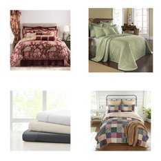 6 Pallets - 461 Pcs - Curtains & Window Coverings, Kitchen & Dining, Decor, Sheets, Pillowcases & Bed Skirts - Like New or New Customer Returns - JC Penney