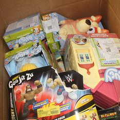 1 Parcel Box - 14 Pcs - Stuffed Animals, Action Figures - OPEN BOX UNTESTED RETURNS - Walmart