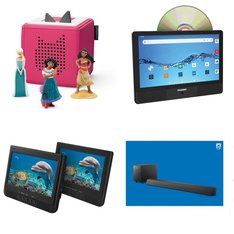 Pallet - 21 Pcs - Speakers, DVD & Blu-ray Players, Portable Speakers - Customer Returns - Philips, Onn, tonies, SYLVANIA
