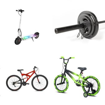 Pallet – 17 Pcs – Cycling & Bicycles, Exercise & Fitness, Game Room, Powered – Overstock – BalanceFrom, Huffy, Kent Bicycles
