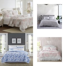 Pallet - 52 Pcs - Bedding Sets - Like New - Madison Park, Casual Comfort, Laura Ashley, Home Essence