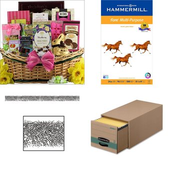 CLEARANCE! 6 Pallets – 1849 Pcs – Mixed Goods – New, Like New – Beistle, Tree-Free Greetings, Hammermill, The Beistle Company – Amazon Liquidations