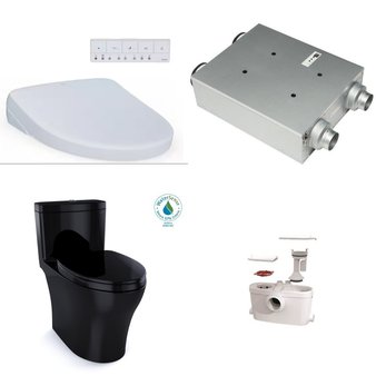 Pallet – 11 Pcs – Kitchen & Bath Fixtures, Bath, Hardware, Patio – Customer Returns – KOHLER CO, Toto, Panasonic, Better Bevel