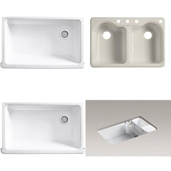 Flash Sale! 3 Pallets – 37 Pcs – Kitchen & Bath Fixtures, Hardware – Customer Returns – Kohler, Toto, TOTO USA, Blanco