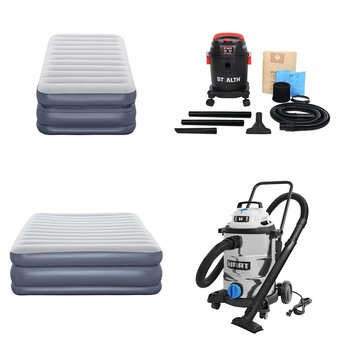 CLEARANCE! 2 Pallets – 93 Pcs – Kitchen & Dining, Camping & Hiking, Vacuums, Outdoor Sports – Customer Returns – Ozark Trail, Hyper Tough, Mainstays, EastPoint Sports