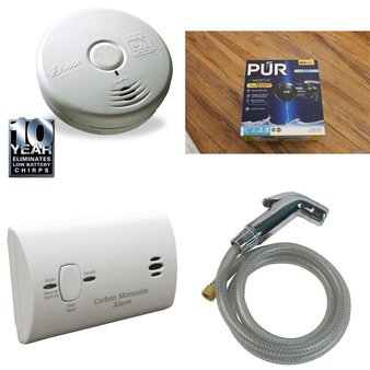 3 Pallets – 647 Pcs – Hardware, Smoke Alarms & CO Detectors, Kitchen & Dining, Humidifiers / De-Humidifiers – Customer Returns – Kidde, Brinks, Kaz, Brink’s