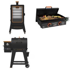 Pallet - 3 Pcs - Grills & Outdoor Cooking - Customer Returns - Blackstone, Pit Boss, Dansons