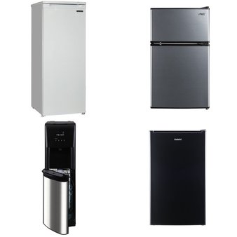 Pallet – 5 Pcs – Refrigerators, Freezers, Bar Refrigerators & Water Coolers – Customer Returns – Galanz, Arctic King, Thomson, Primo