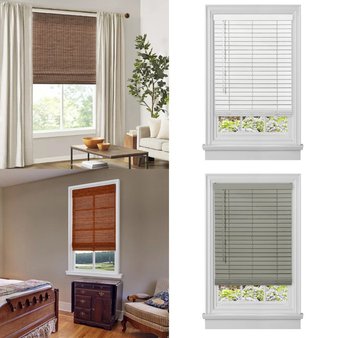 Pallet – 56 Pcs – Comforters & Duvets, Curtains & Window Coverings – Mixed Conditions – Private Label Home Goods, Us Shade & Shutter, Achim, Achim Home Furnishings