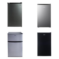 Pallet - 7 Pcs - Bar Refrigerators & Water Coolers, Refrigerators - Customer Returns - Galanz, Arctic King, HISENSE