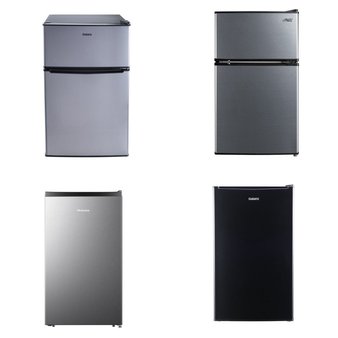 Pallet – 8 Pcs – Refrigerators, Bar Refrigerators & Water Coolers – Customer Returns – Galanz, Arctic King, HISENSE