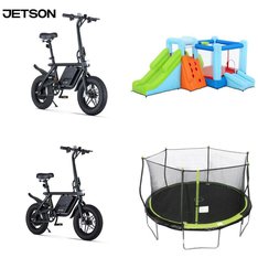 Pallet - 9 Pcs - Cycling & Bicycles, Powered, Game Room, Vehicles, Trains & RC - Customer Returns - Jetson, Barrington, New Bright Industrial Co., Ltd., Razor Power Core