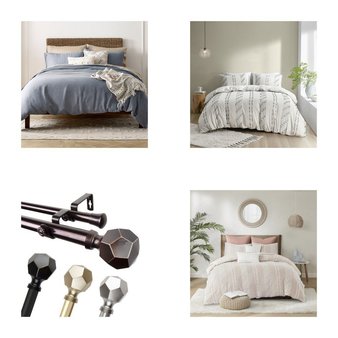 6 Pallets – 1673 Pcs – Curtains & Window Coverings, Decor, Sheets, Pillowcases & Bed Skirts, Bath – Like New or New Customer Returns – JC Penney