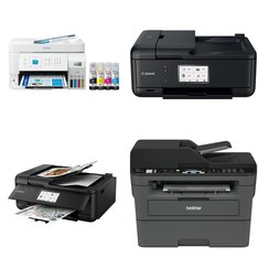 Pallet - 30 Pcs - All-In-One, Inkjet, Laser, Keyboards & Mice - Customer Returns - HP, Canon, Pixma, EPSON