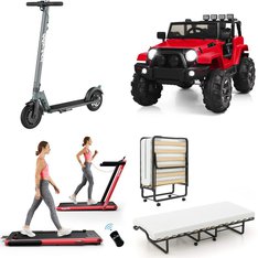 1 Pallets - 12 Pcs – Powered, Exercise & Fitness, Grills & Outdoor Cooking, Vehicles - Untested Customer Returns - Walmart
