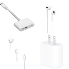 APPLE SPECIAL! 1 Pallet - 2737 Pcs - Other, In Ear Headphones, Apple iPad, Apple Watch - Untested Customer Returns - Apple, 3M, JBL