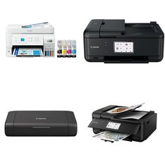 Pallet - 40 Pcs - All-In-One, Inkjet, Laser, Scanners - Customer Returns - HP, Canon, EPSON, Brother