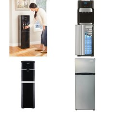 6 Pallets - 54 Pcs - Bar Refrigerators & Water Coolers, Freezers, Refrigerators - Customer Returns - Primo Water, HISENSE, Galanz, Great Value