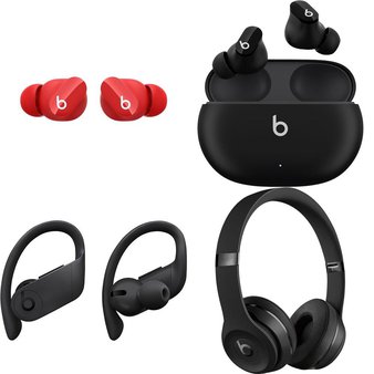 33 Pcs – Apple Beats Headphones – Refurbished (GRADE D, No Packaging) – Models: MJ503LL/A, MY582LL/A, MJ4X3LL/A, MX432LL/A