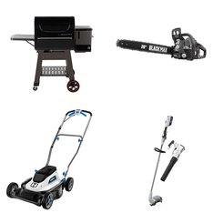 Pallet - 8 Pcs - Trimmers & Edgers, Hot Tubs & Saunas, Mowers, Hedge Clippers & Chainsaws - Customer Returns - Hart, Mm, Blue Wave Products, Black Max