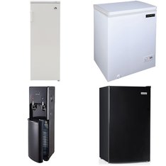 Pallet - 8 Pcs - Humidifiers / De-Humidifiers, Bar Refrigerators & Water Coolers, Freezers, Refrigerators - Customer Returns - HoMedics, Primo, CURTIS INTERNATIONAL LTD, Thomson