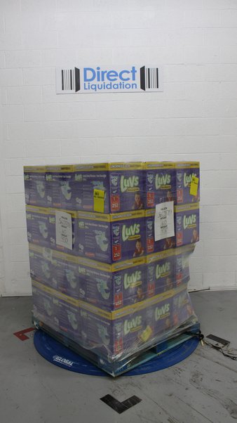 Pallet – 36 Pcs – Diapers & Wipes – Customer Returns – PROCTER & GAMBLE