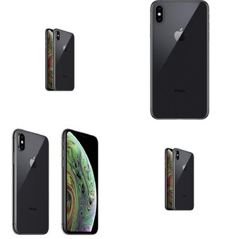 5 Pcs – Apple iPhone Xs Max – Refurbished (GRADE B – Unlocked) – Models: MT592LL/A, MT5D2LL/A, MT5Y2LL/A, MT5G2LL/A