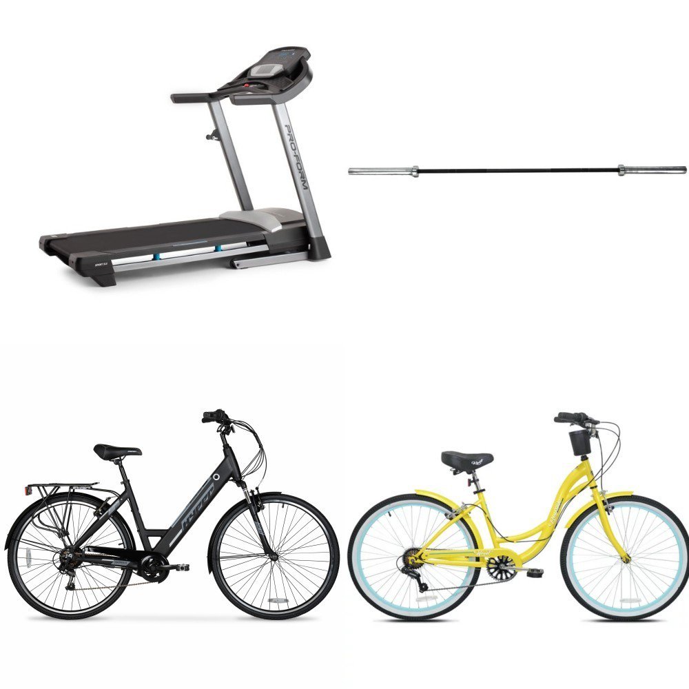 Pallet 11 Pcs Cycling Bicycles Exercise Fitness Powered Overstock Huffy Kent International Bell Sports