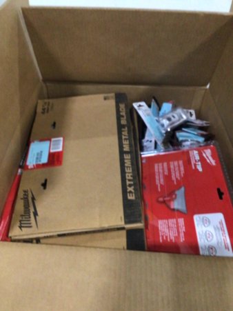 1 Parcel Box – 44 Pcs – Milwaukee Tools – Untested Customer Returns – Major Retailer