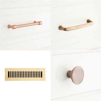 Pallet – 364 Pcs – Bath, Unsorted, Kitchen & Dining, Accessories – Open Box Like New – Signature Hardware, Mirabelle