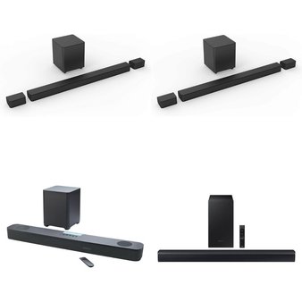 Pallet – 22 Pcs – Speakers – Customer Returns – onn., VIZIO, Onn, Samsung