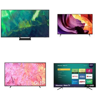 Truckload – 26 Pallets – 274 Pcs – LED/LCD TVs (24″ – 86″) – Customer Returns – Onn, VIZIO, TCL, Samsung