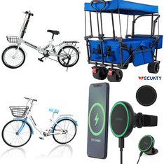 Pallet – 5 Pcs – Cycling & Bicycles, Camping & Hiking, Other – Customer Returns – Arvakor, Vecukty, Gloplum