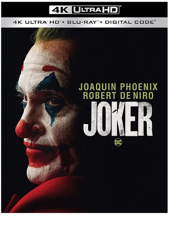 50 Pcs – WarnerBrothers Joker (4K Ultra HD plus Blu-ray plus Digital) – New – Retail Ready