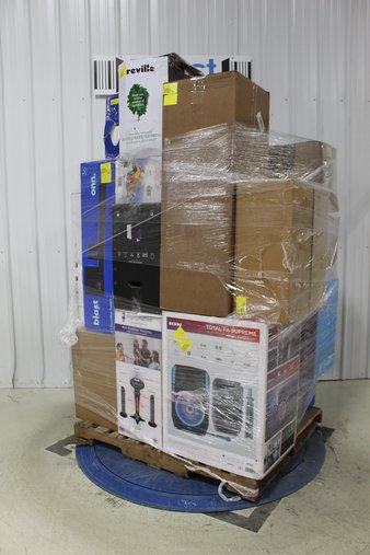 3 Pallets – 84 Pcs – Drones & Quadcopters Vehicles, Speakers, Monitors, Portable Speakers – Tested NOT WORKING – Protocol, Samsung, LG, Vivitar