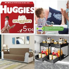 1 Pallets - 56 Pcs - New Diapers & Wipes, Kitchen & Dining - New and New Damaged Box - Walmart