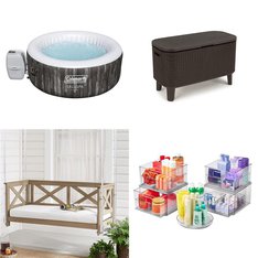 Pallet - 8 Pcs - Patio & Outdoor Lighting / Decor, Kitchen & Dining, Bedroom, Hot Tubs & Saunas - Customer Returns - Keter, Lifetime, UNBRANDED, Coleman