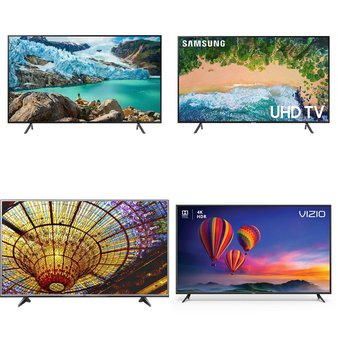 6 Pcs – LED/LCD TVs (46″ – 55″) – Refurbished (GRADE A) – Samsung, LG, VIZIO