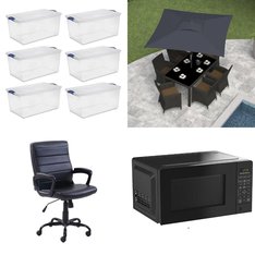 Pallet – 21 Pcs – Storage & Organization, Diapers & Wipes, Office, Decor – Open Box Customer Returns – Mainstay’s, Pampers, Hamilton Beach, HOME TRENDS