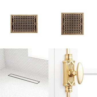 Pallet – 116 Pcs – Hardware, Bath, Kitchen & Bath Fixtures, Accessories – Open Box Like New – Signature Hardware, A29, Miseno