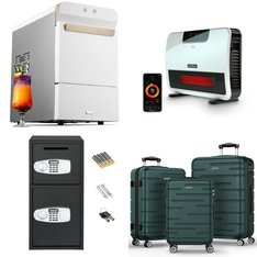 Pallet - 8 Pcs - Luggage, Heaters, Ice Makers, Bedroom - Customer Returns - Sunbee, atomi smart, Gevi Household, Hommpa